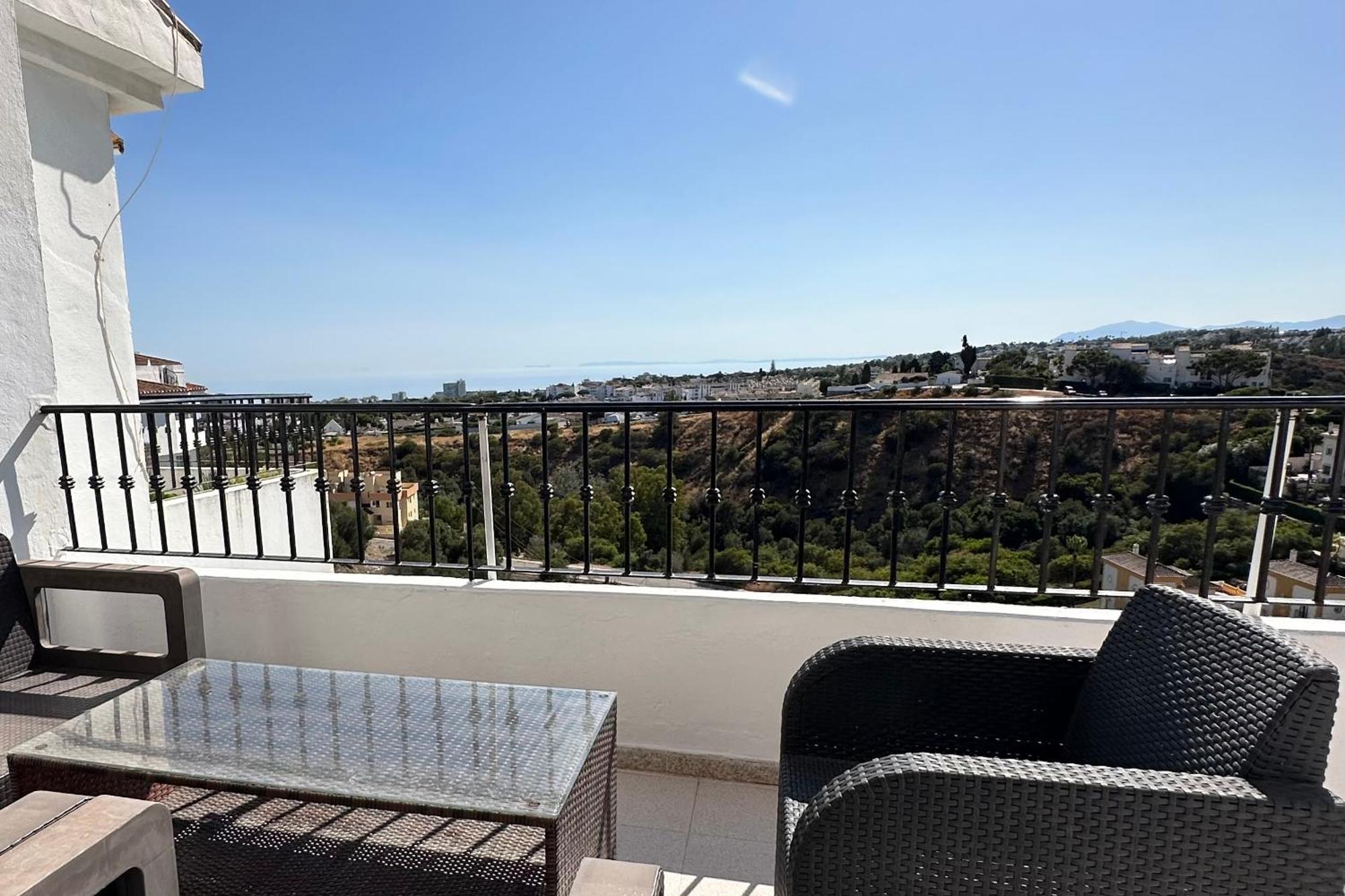 Luminoso Atico Duplex Con Vistas Al Mar Appartement Málaga